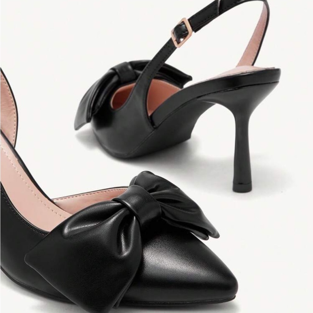 Elegant Bow Heels